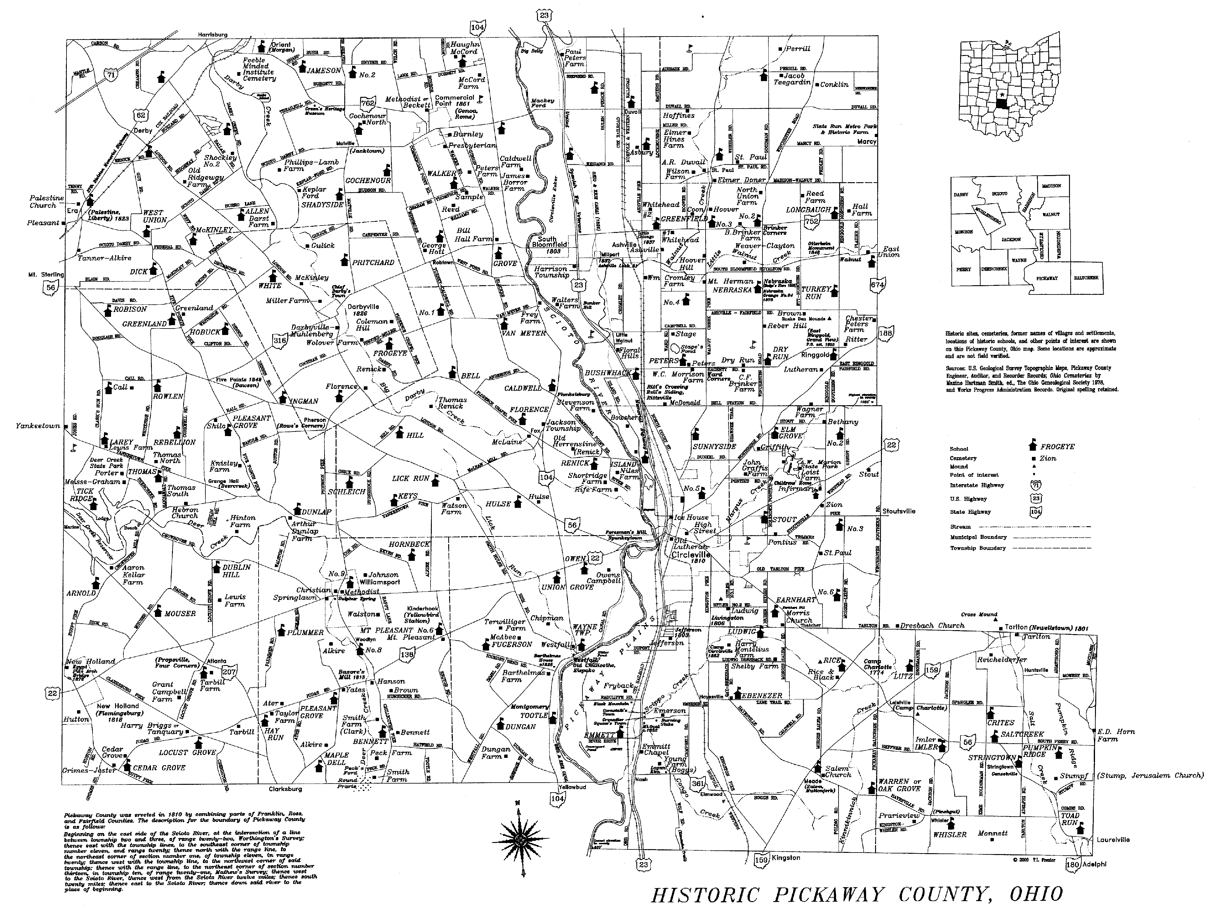 View County Historical Sites Map